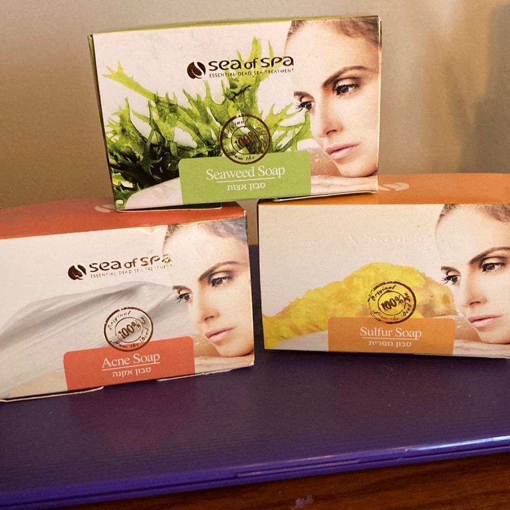 Sea of Spa Soap Set - Seaweed, Acne, Sulfur
